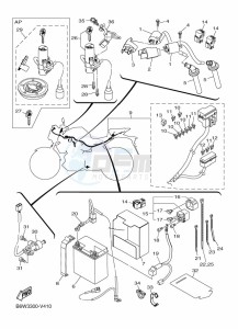 MT-03 MTN320-A (B6W4) drawing ELECTRICAL 1