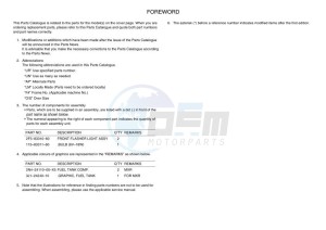 XSR900 MTM850 (BAE8) drawing Infopage-3