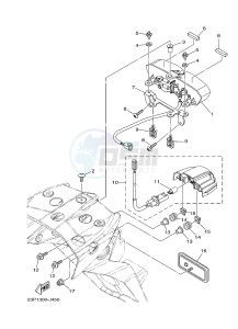 XT1200ZE SUPER TENERE ABS (2KB9 2KBA) drawing TAILLIGHT