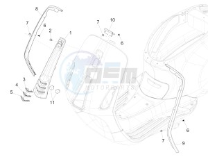 125 4T 3V ie Primavera (APAC) drawing Front shield