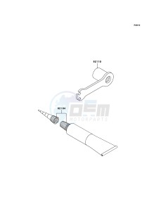 KX85 / KX85 II KX85A9F EU drawing Owner's Tools