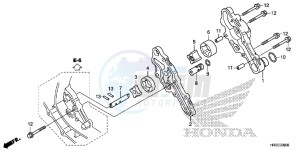 TRX420FA1F TRX420 Europe Direct - (ED) drawing OIL PUMP (TRX420FA1/ FA2)