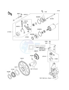 VN 2000 A [VULCAN 2000] (A1-A2) [VULCAN 2000] drawing STARTER MOTOR