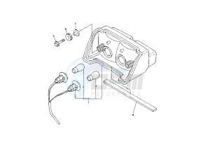 FZS FAZER 600 drawing TAILLIGHT