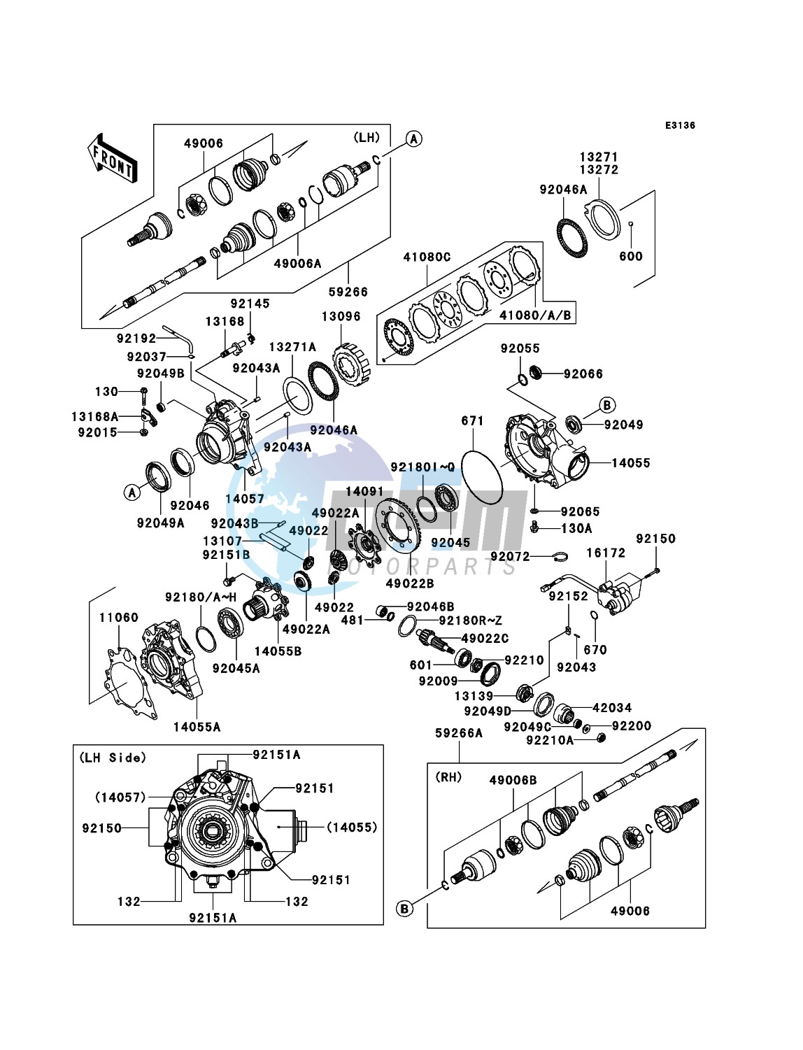 Drive Shaft-Front