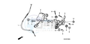 VFR1200FDC VFR1200F Dual Clutch E drawing SERVO MOTOR