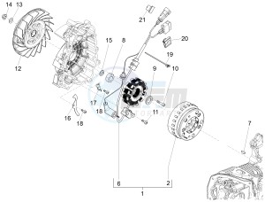 Fly 150 4T 3V ie (USA) drawing Flywheel magneto