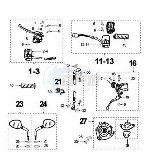 VIVA SL2CA drawing BRAKE SYSTEM