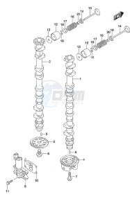 DF 150AP drawing Camshaft