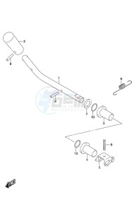 DF 2.5 drawing Clutch Lever