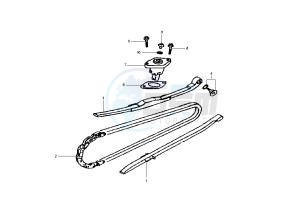 EURO MX - 150 cc drawing CAM CHAIN