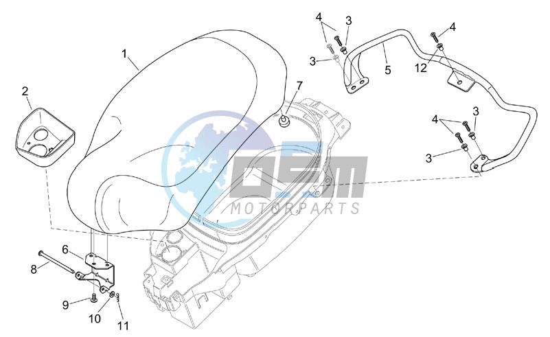 Saddle - handle