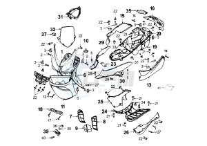 ELYSTAR - 125 cc drawing BODY