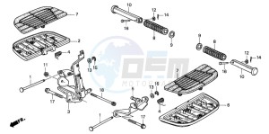 VTX1300S drawing STEP