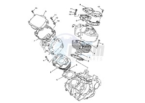 XVS DRAG STAR 650 drawing CYLINDER