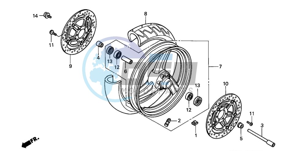 FRONT WHEEL