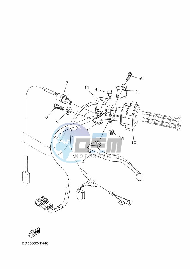 HANDLE SWITCH & LEVER