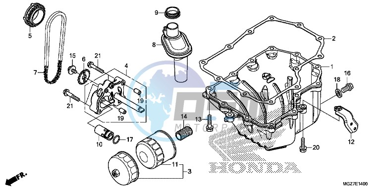 OIL PAN/ OIL PUMP