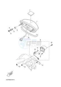 YZF-R125 R125 (5D7K 5D7K 5D7K 5D7K) drawing TAILLIGHT