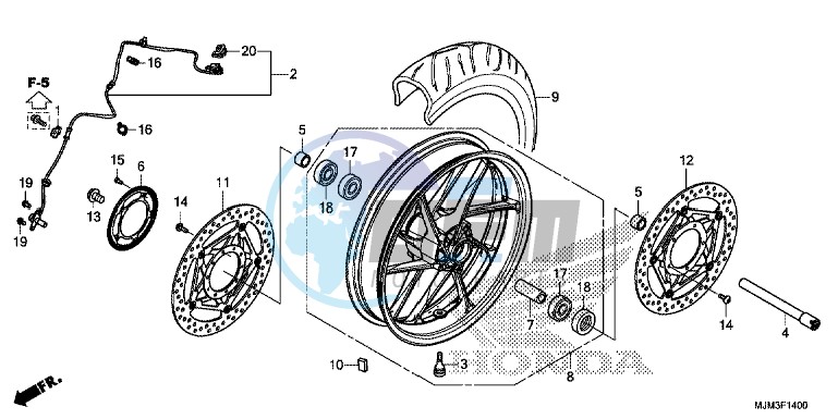 FRONT WHEEL