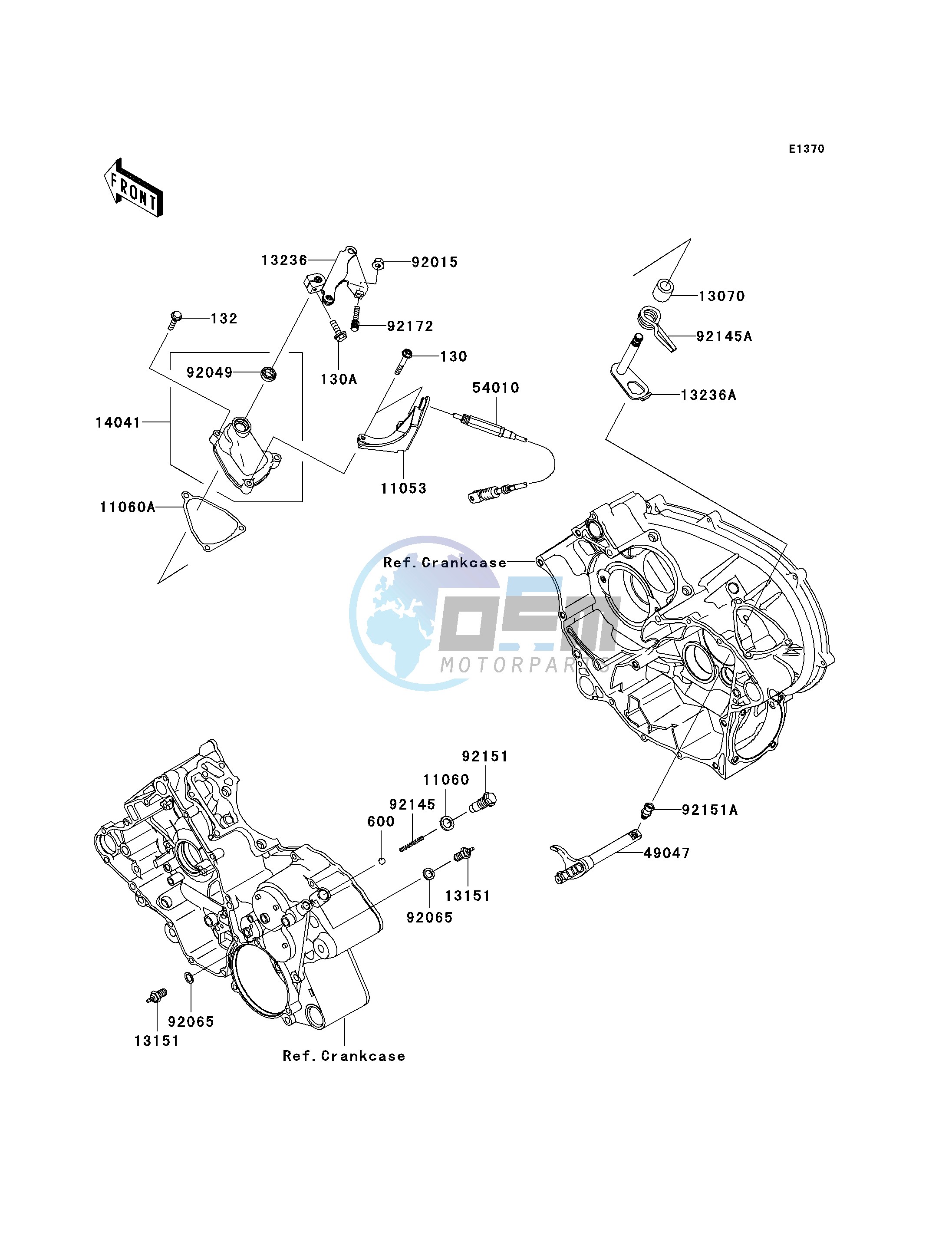 GEAR CHANGE MECHANISM