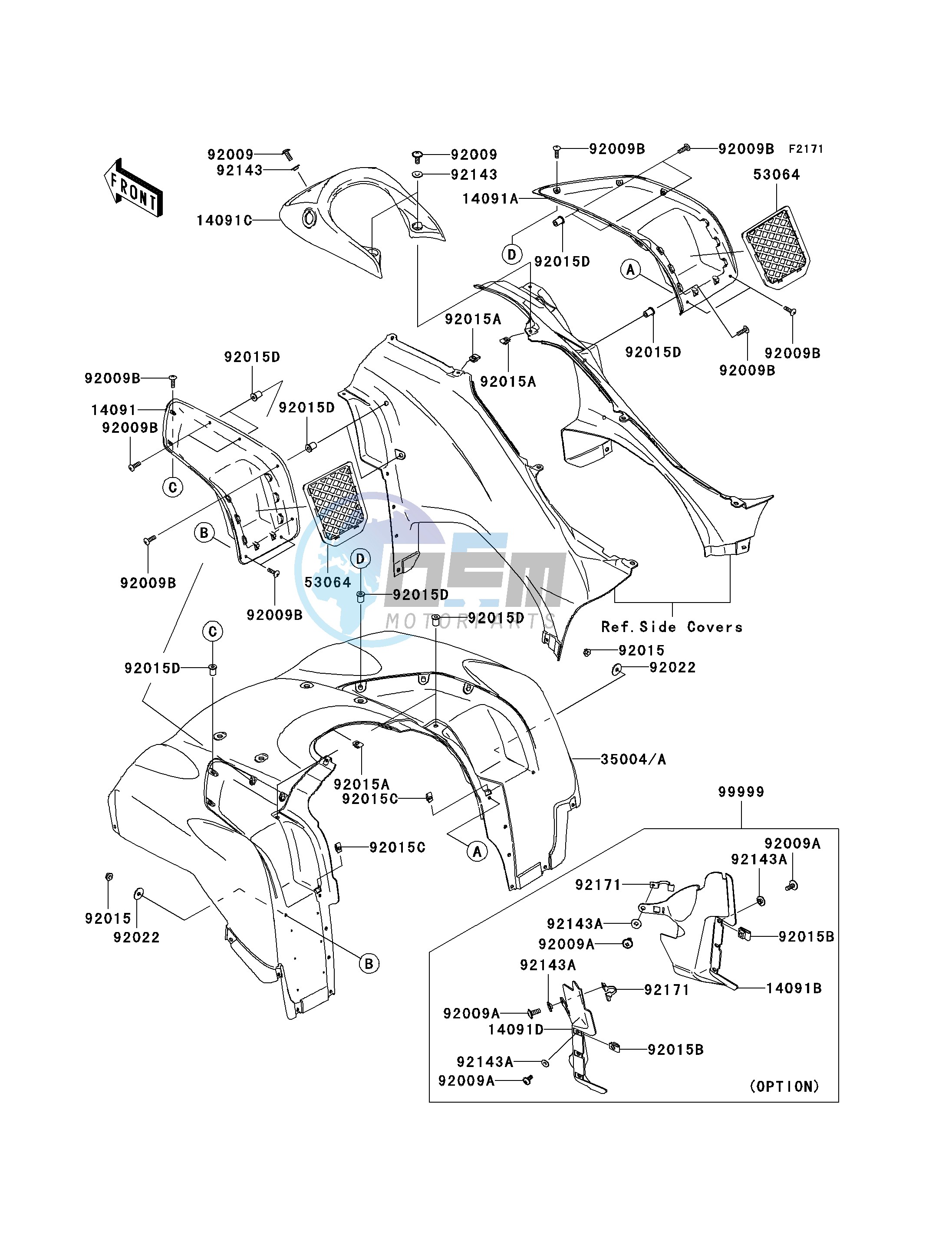 FRONT FENDER-- S- -