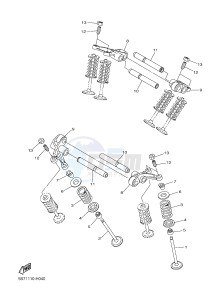 XVS950CU XVS950 ABS (1XC2) drawing VALVE