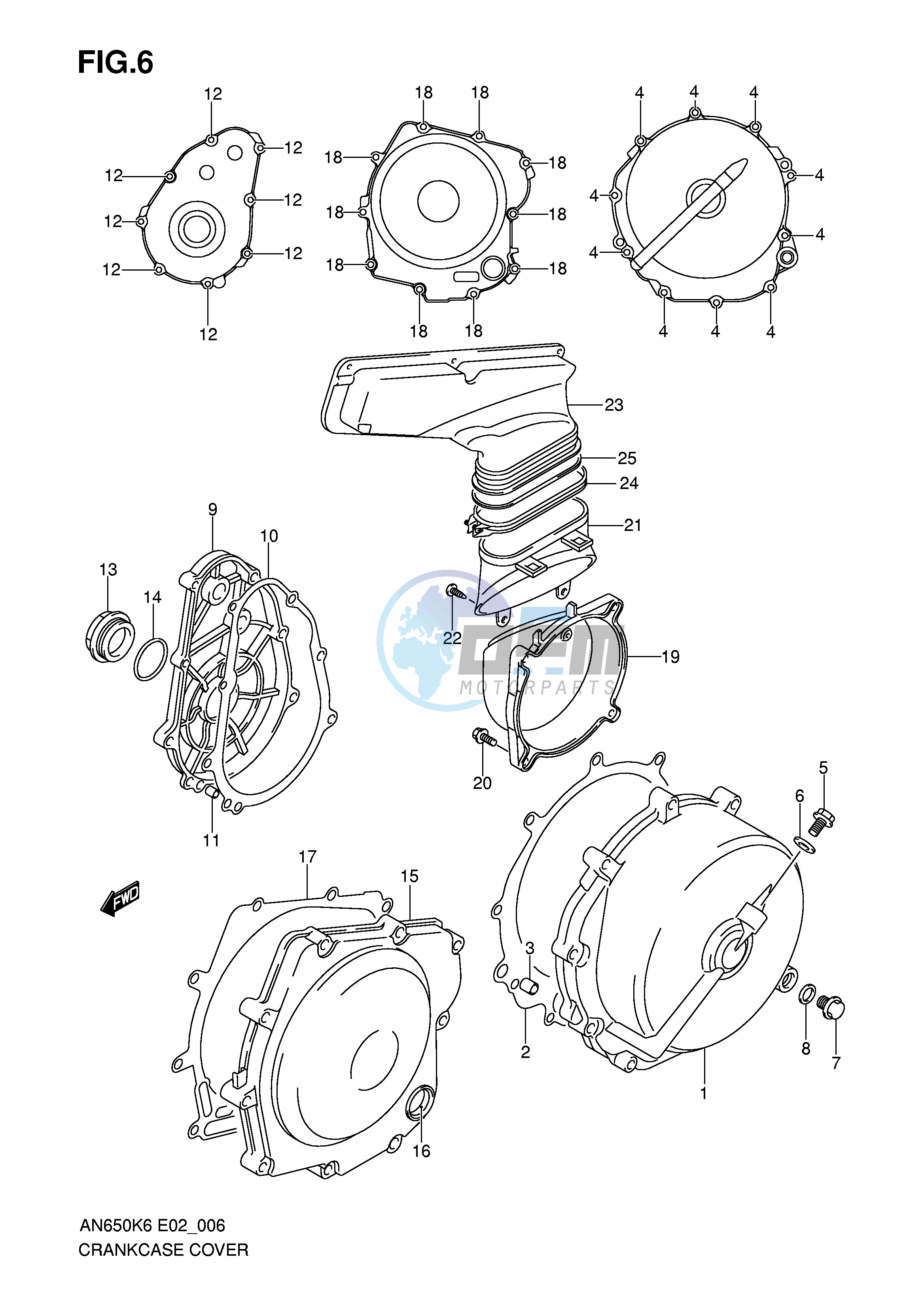 CRANKCASE COVER