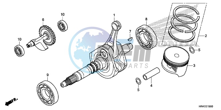 CRANKSHAFT/ PI STON