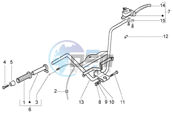 Handlebar - Brake Pump