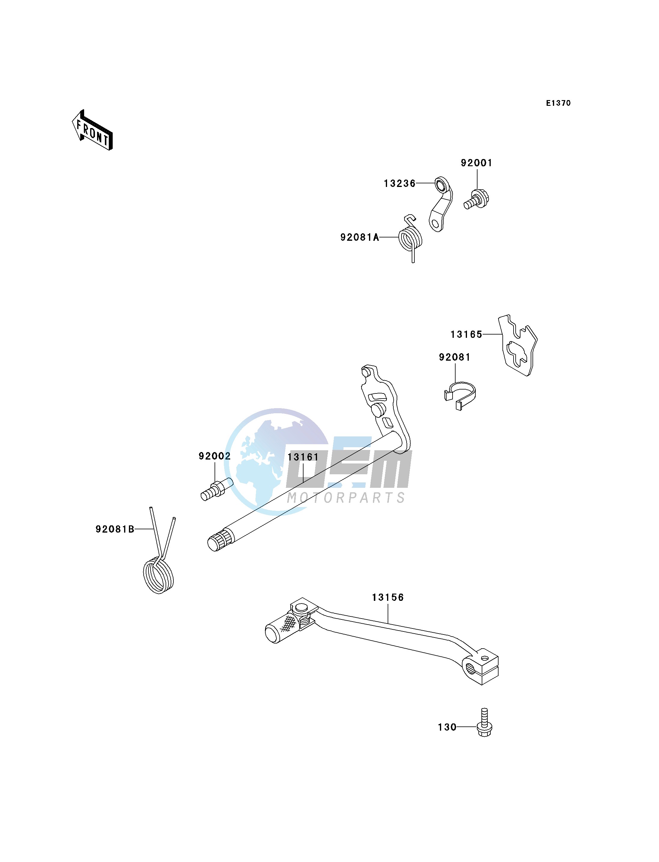 GEAR CHANGE MECHANISM