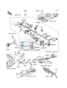 Z1000 ZR1000B8F FR GB XX (EU ME A(FRICA) drawing Chassis Electrical Equipment