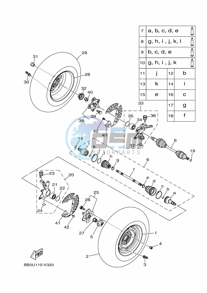 FRONT WHEEL