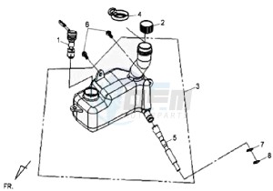 ORBIT II 50 TS drawing OIL TANK