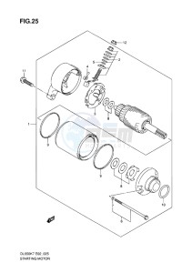 DL650 ABS V-STROM EU-UK drawing STARTING MOTOR