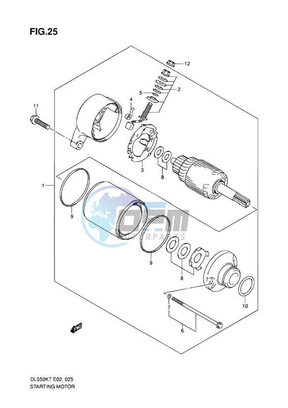 STARTING MOTOR