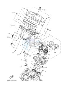 XT1200ZE SUPER TENERE ABS (2KBF) drawing INTAKE