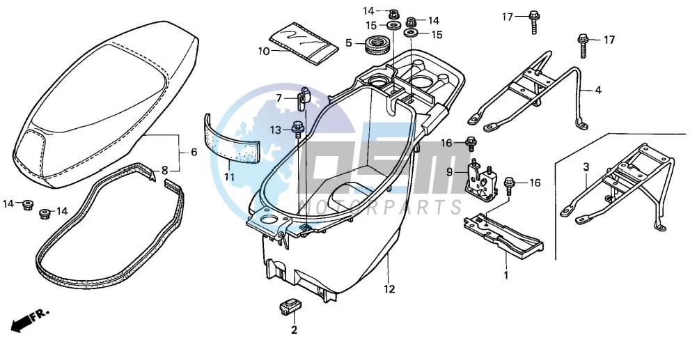 SEAT/LUGGAGE BOX