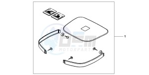 FX650 drawing PANEL SET