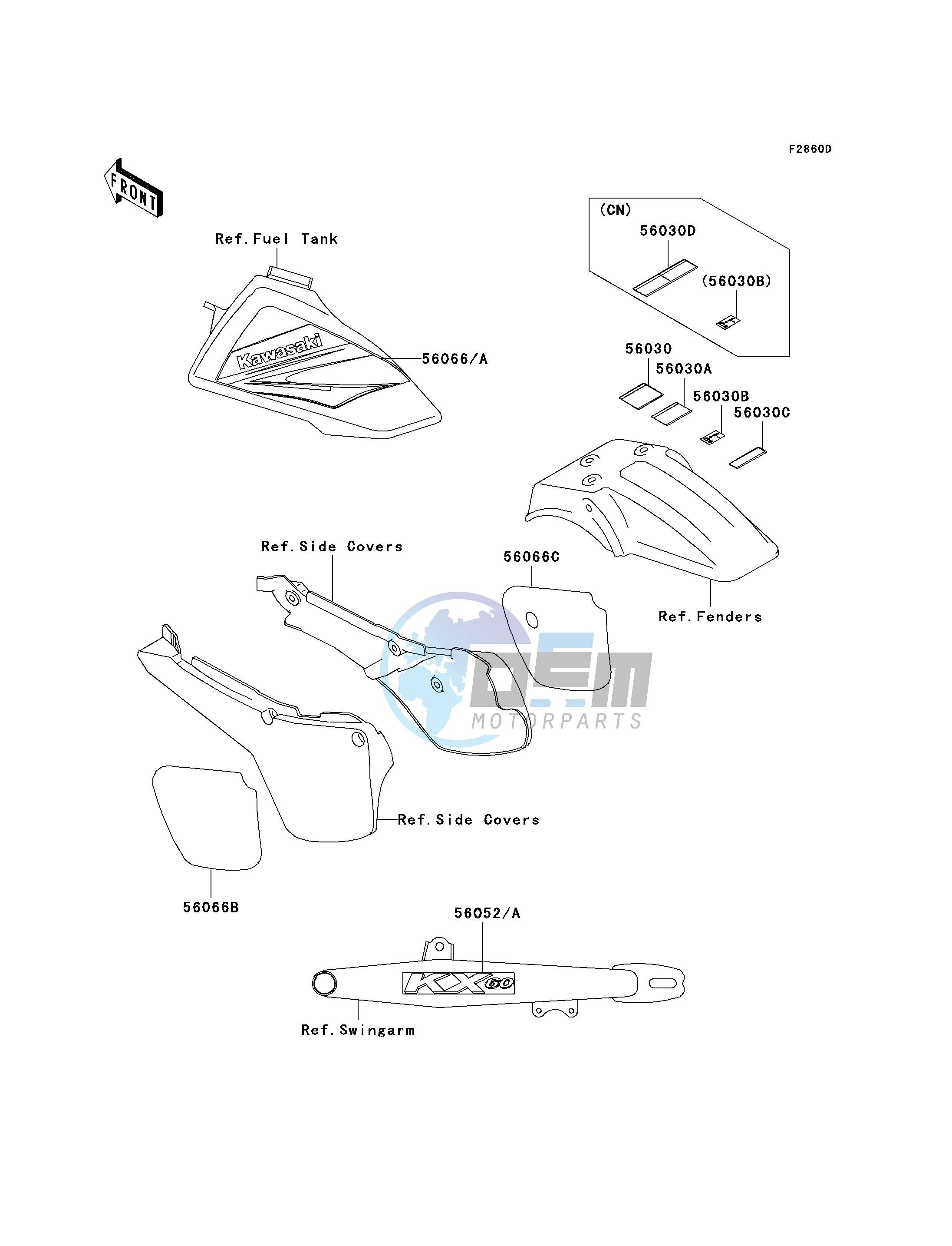 LABELS-- KX60-B19- -