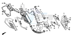 CRM50R drawing RADIATOR