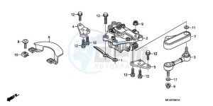 CBR600RR9 BR / MME - (BR / MME) drawing STEERING DAMPER