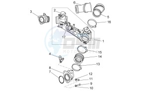 Griso V 850 IE IE drawing Throttle body