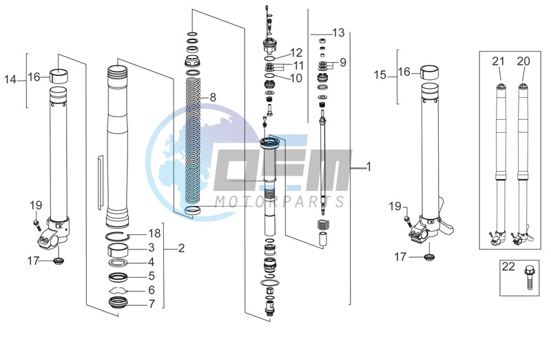 Front fork II