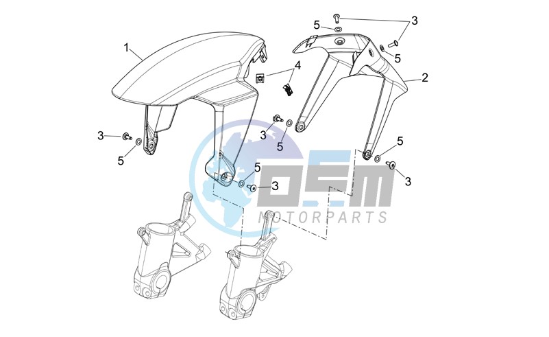 Front body - front mudguard