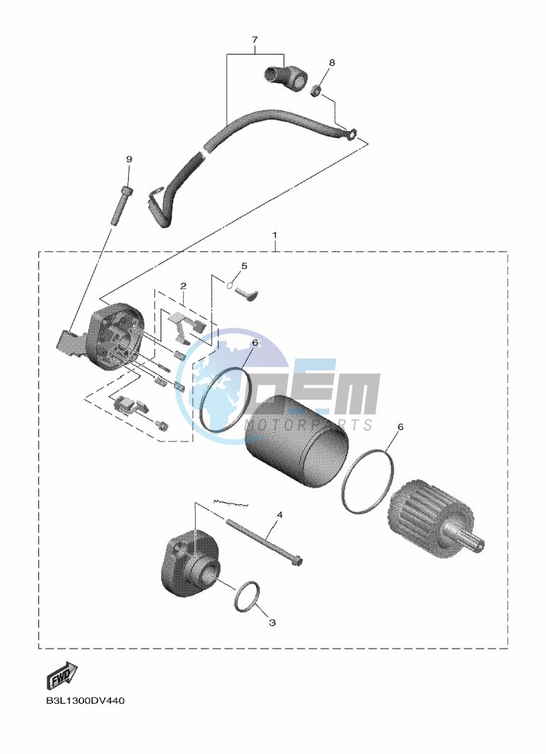 STARTING MOTOR