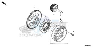 TRX500FA5F TRX500FA Europe Direct - (ED) drawing STARTING GEAR