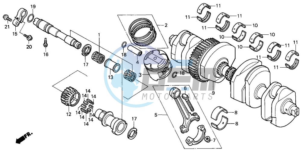 CRANKSHAFT/PISTON