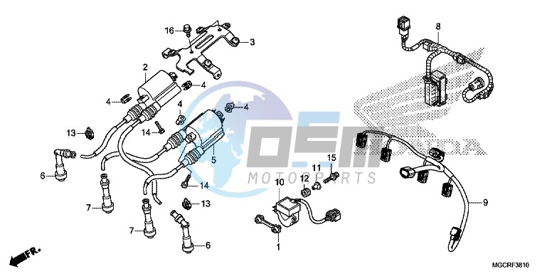 SUB HARNESS/IGNITION COIL