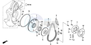 TRX90 SPORTRAX90 drawing STARTING GEAR